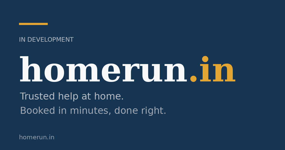Link preview image for homerun.in